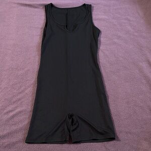 Black Sleeveless Bodysuit